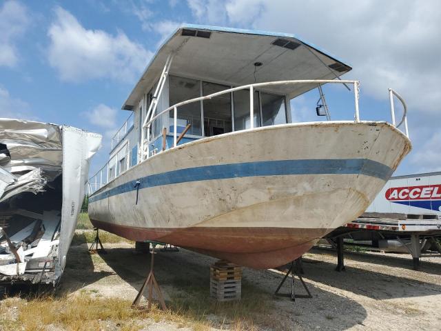  Salvage Boat House Boat