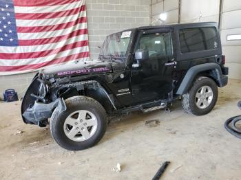  Salvage Jeep Wrangler