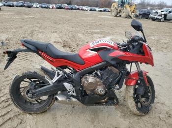  Salvage Honda Cbr Cycle