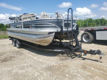  Salvage Sun Tracker Partybarge
