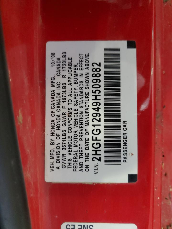 Honda Civic Exl Image 9