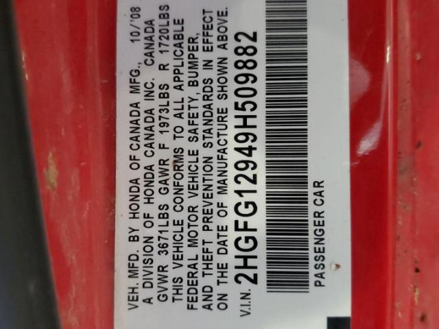 Honda Civic Exl Image 9