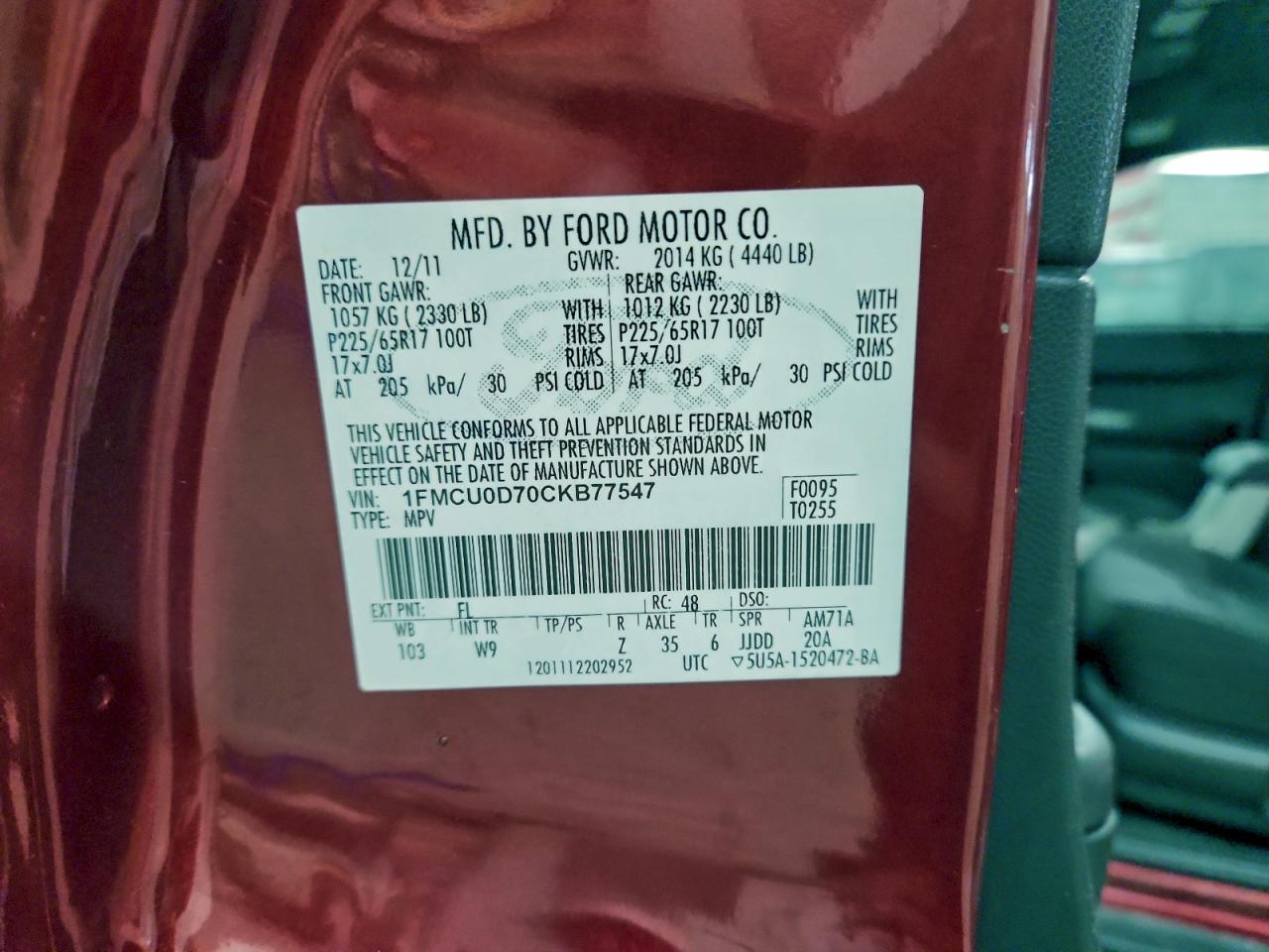 Ford Escape Xlt Image 11