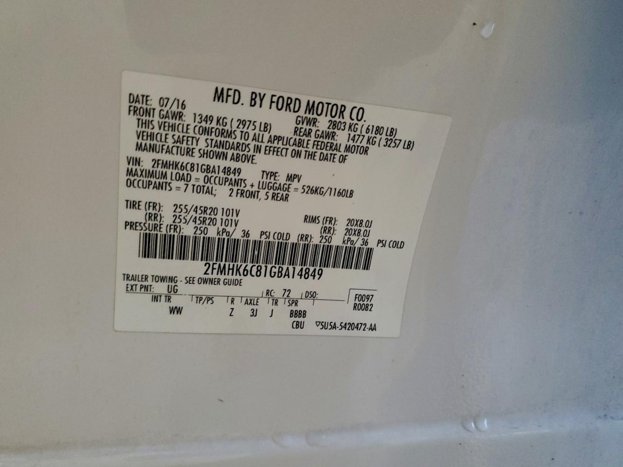 Ford Flex Sel Image 5