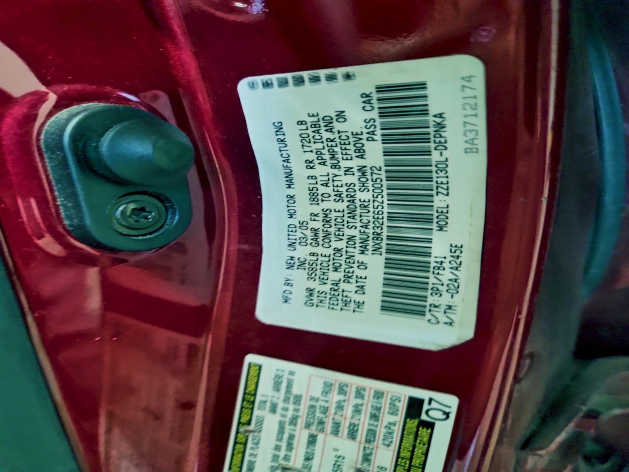 Toyota Corolla Ce Image 4