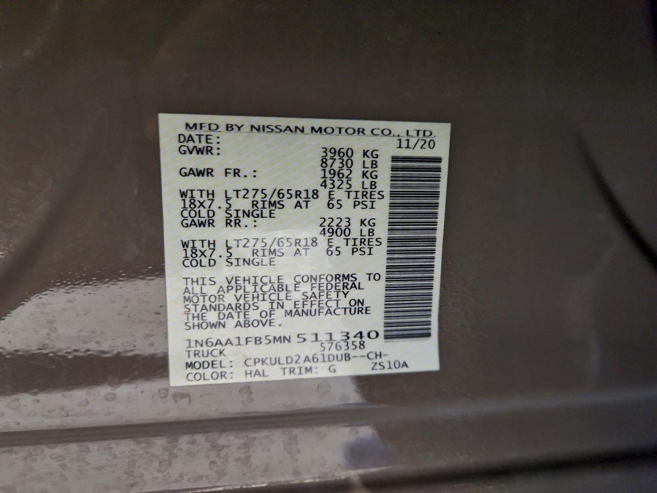 Nissan Titan Sv Image 12