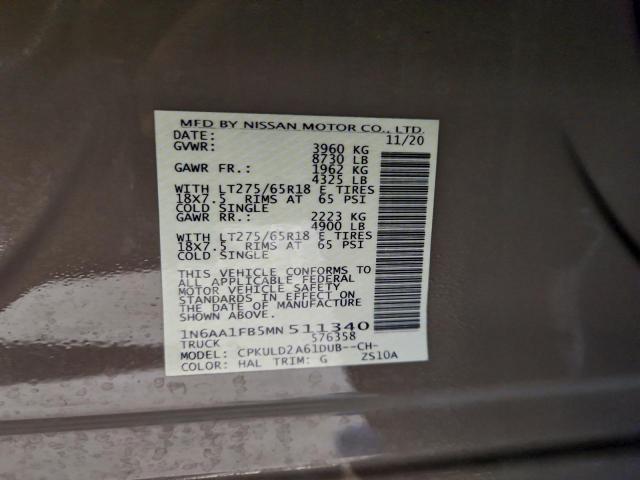 Nissan Titan Sv Image 12