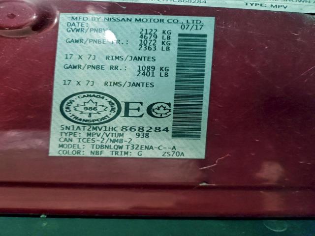 Nissan Rogue Sv Image 11