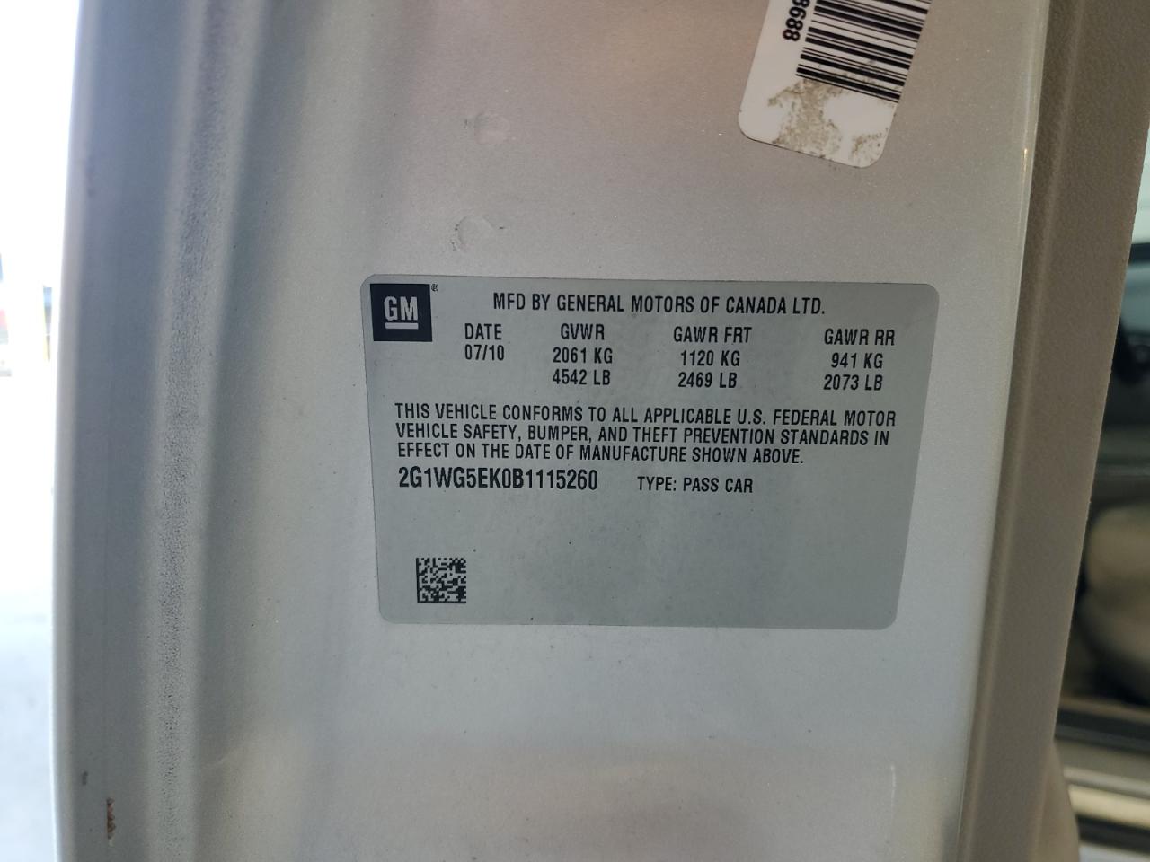 Chevrolet Impala Lt Image 11