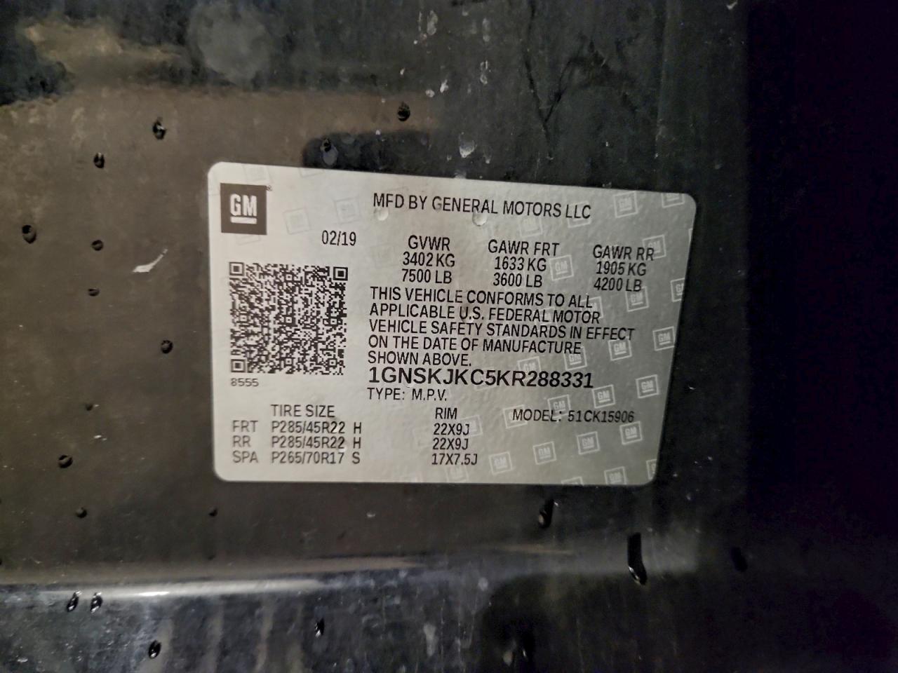 Chevrolet Suburban K1500 Premier Image 10