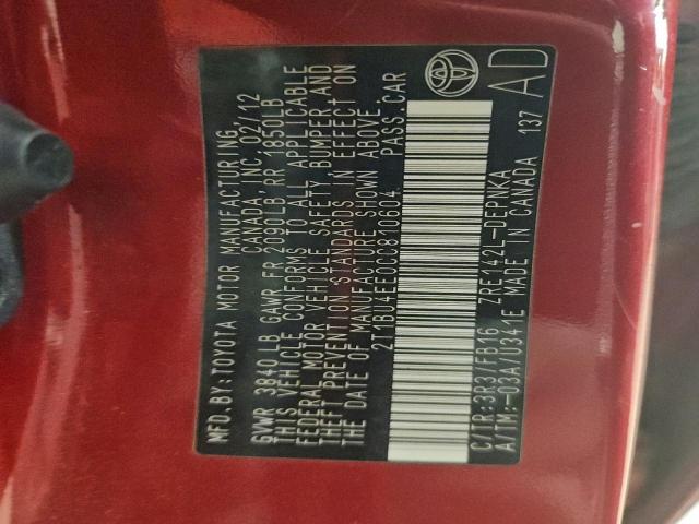 Toyota Corolla Base Image 13