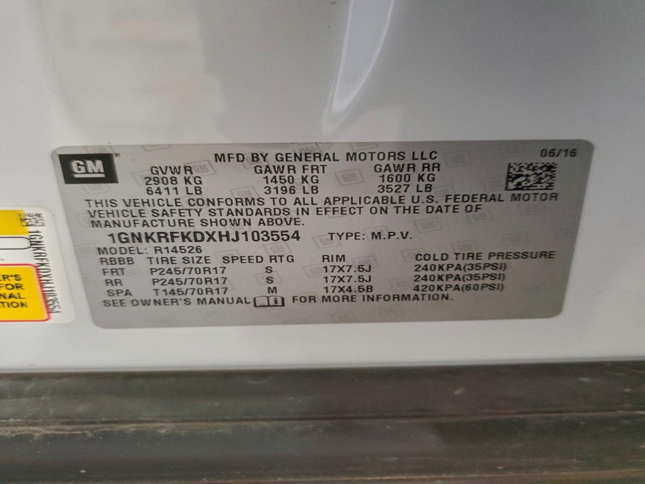 Chevrolet Traverse Ls Image 12