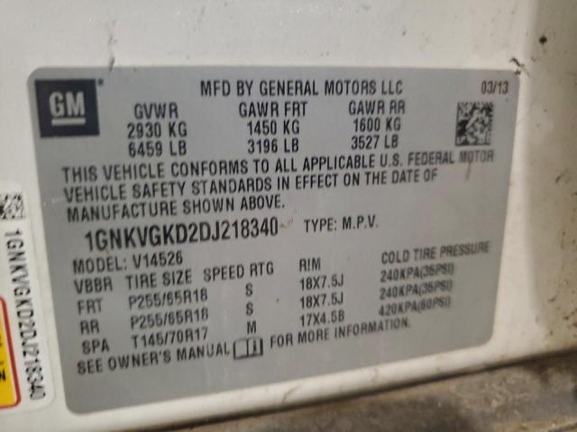 Chevrolet Traverse Lt Image 9