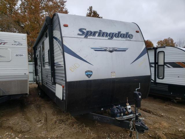  Salvage Springdale  Sprinter Travel Trl