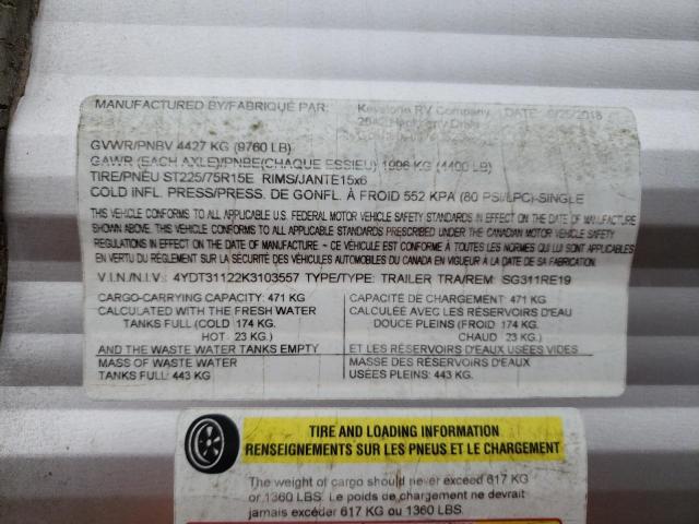 Springdale  Sprinter Travel Trl Image 5