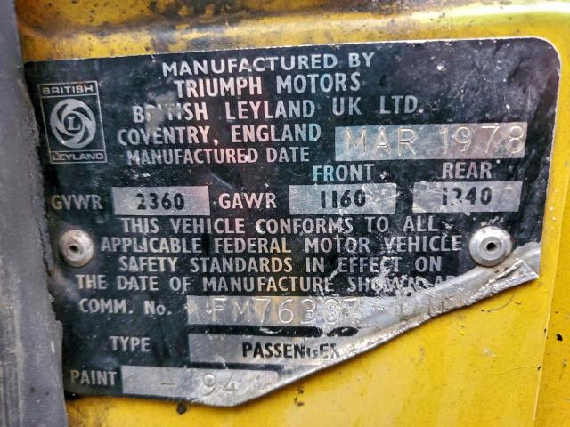 Triumph Car Spitfire Image 11