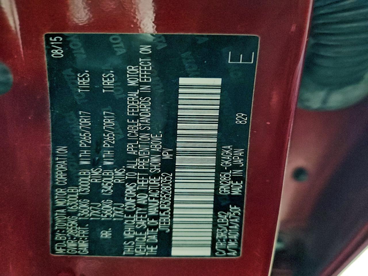 Toyota 4Runner Sr5/sr5 Premium Image 11